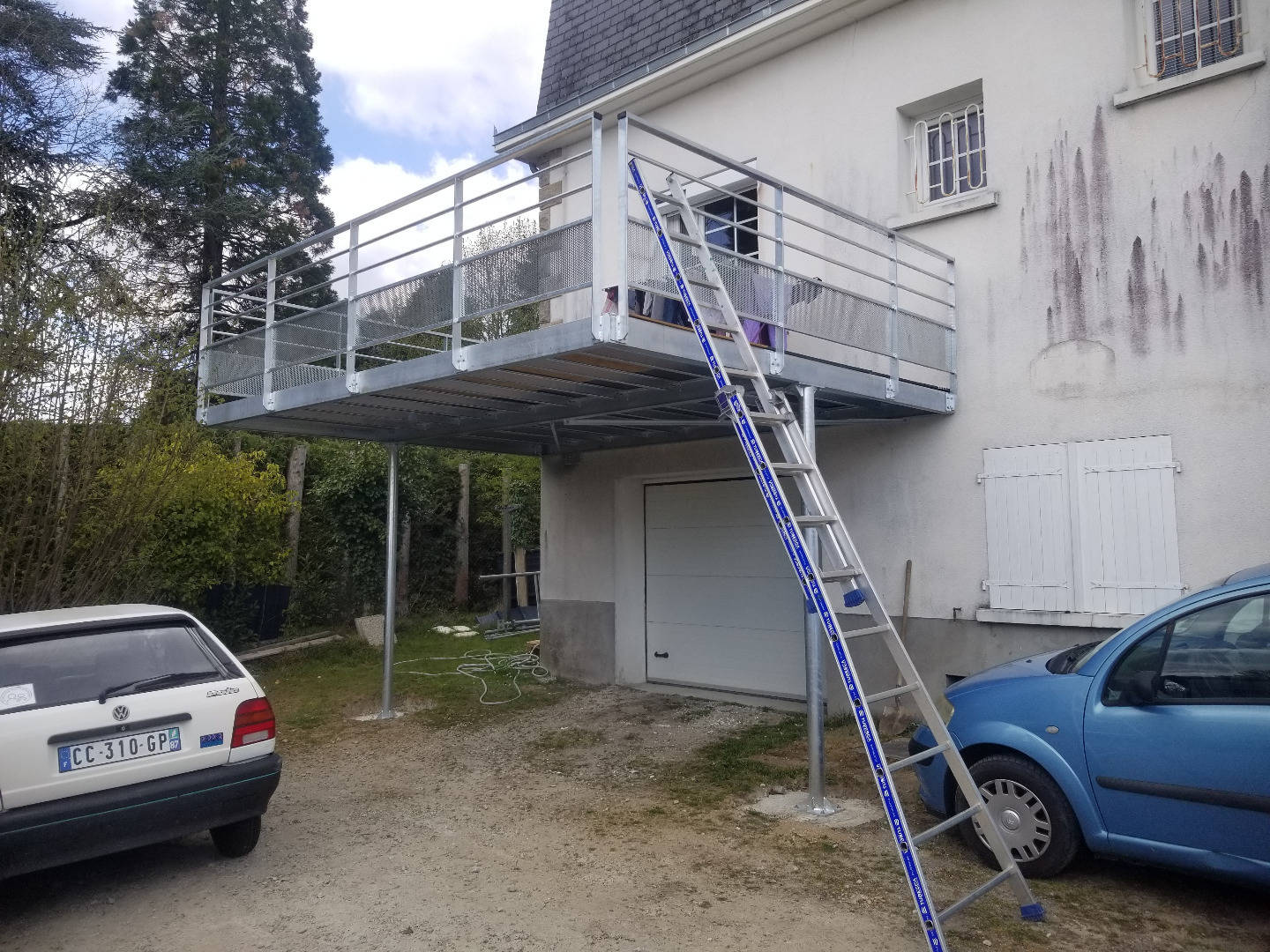 Métallerie de Seuil - terrasse métallique sur mesure - Limoges - Haute-vienne - 87